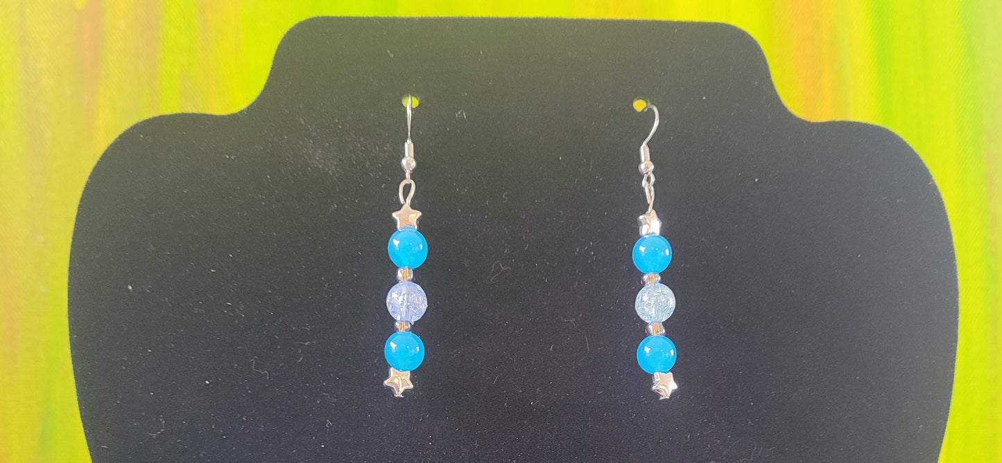 Dangling Strand Earrings