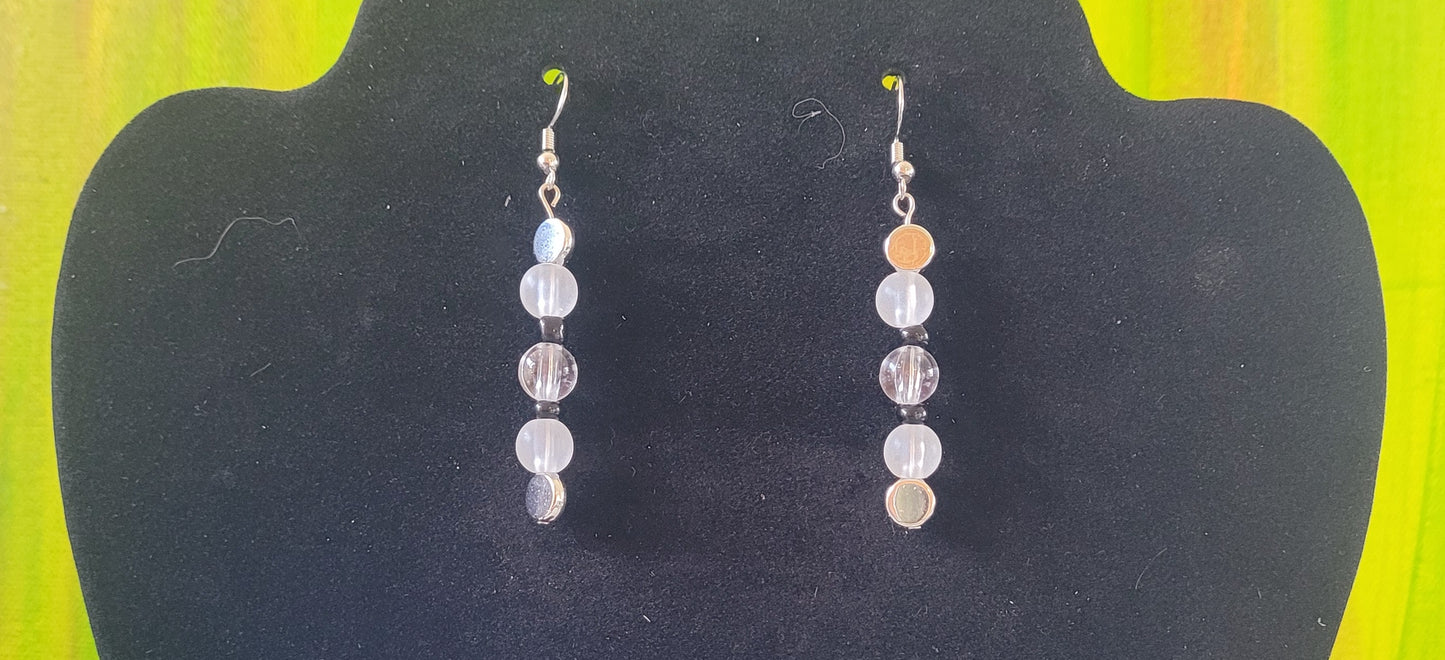 Dangling Strand Earrings