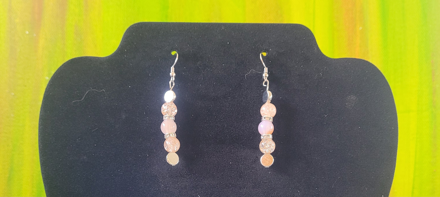 Dangling Strand Earrings